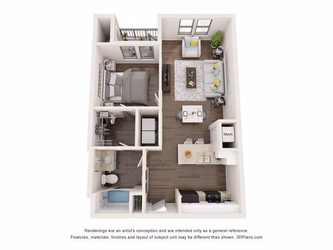 Unit 1102 1208 floor plan
